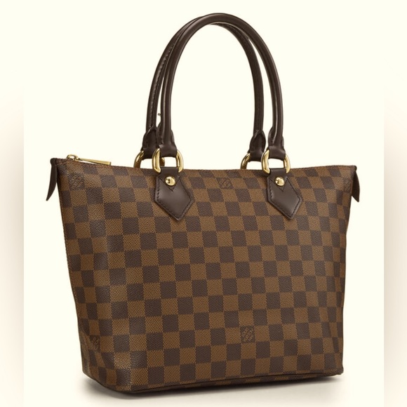 Louis Vuitton Saleya PM Damier Ebene Canvas Tote - Picture 1 of 13